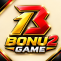 BONU2 Game logo with red and golden gaming design